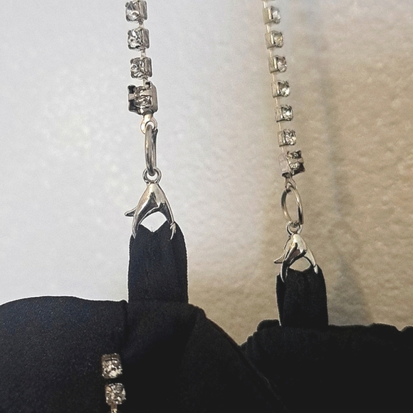 Nasty Gal Sexy Mini Night Black Dress - size 8 - Picture 4 of 7